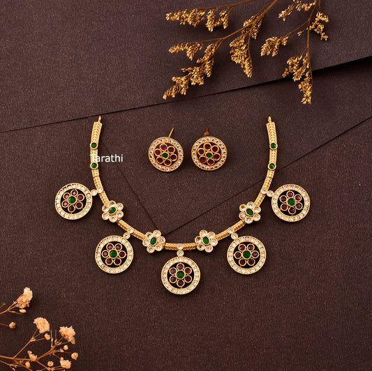 Elegant Kemp Attigai Necklace N403