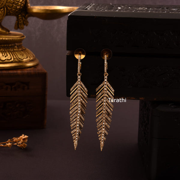 Leaf Design Earring EA678