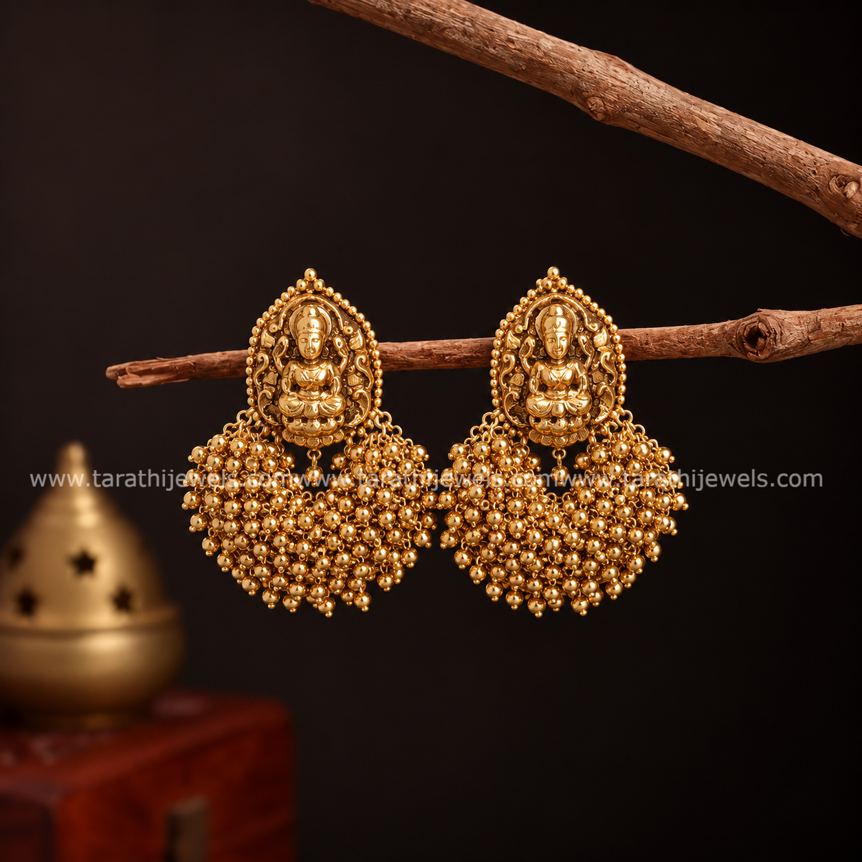 Chandbali Lakshmi Earrings EA294