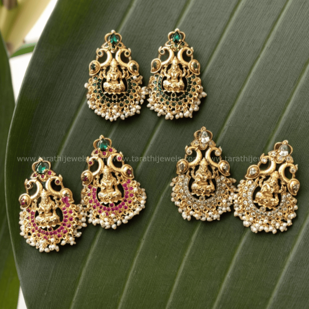 Lakshmi Pearl Drop Earrings EA399
