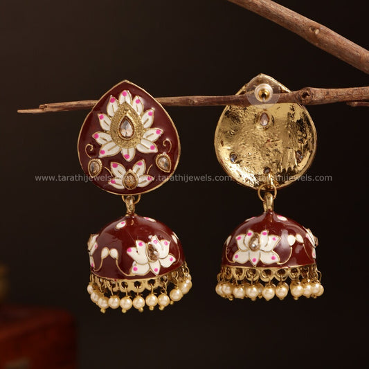 Meenakari Jumka EA415