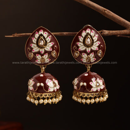 Meenakari Jumka EA415