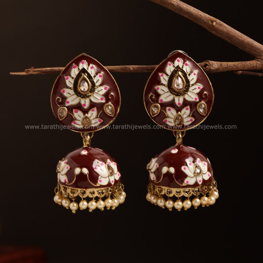 Meenakari Jumka EA415