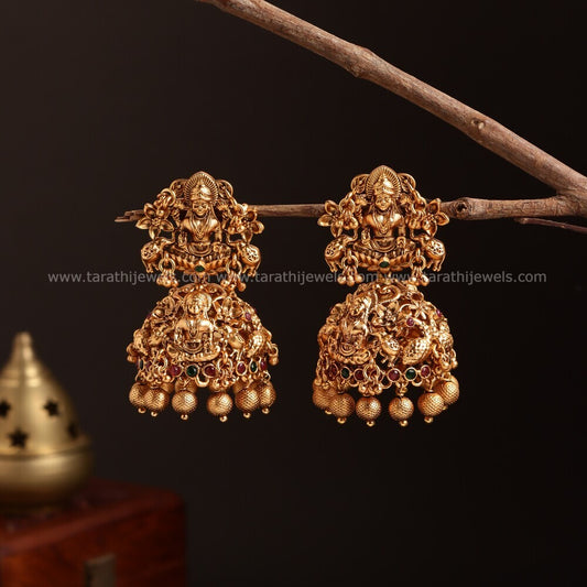 Antique Lakshmi Jumka (Big size)EA430
