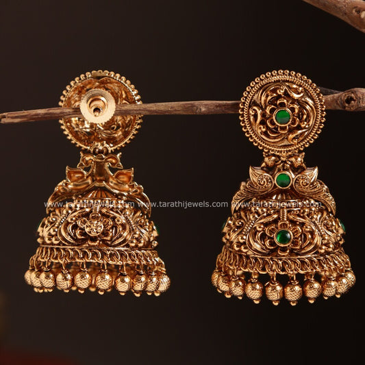Antique Lakshmi Kemp Jumka EA458