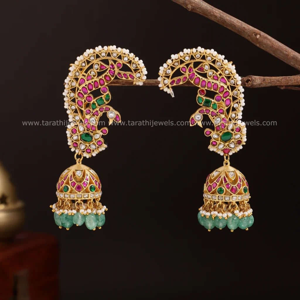 Jadau Kundan Earcuff Jumka EA557