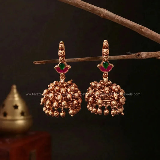 Gold Pearl Jumka EA649