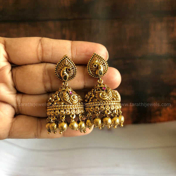 Antique Peacock Jumka EA699