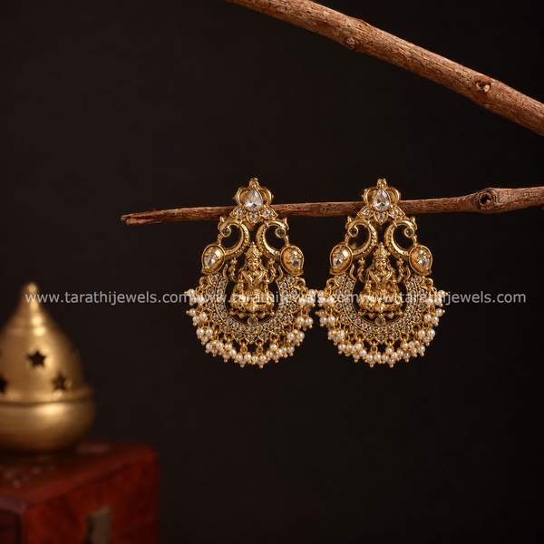 Lakshmi Pearl Drop Earrings EA762