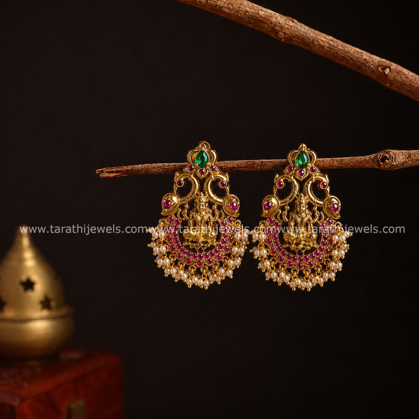 Lakshmi Pearl Drop Earrings EA761