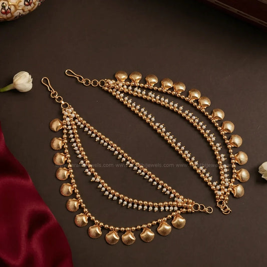 Three Layer Shell Design Earring Chain EC130