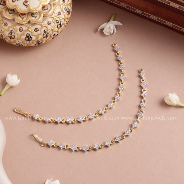 Diamond Look alike Earring Chain EC155