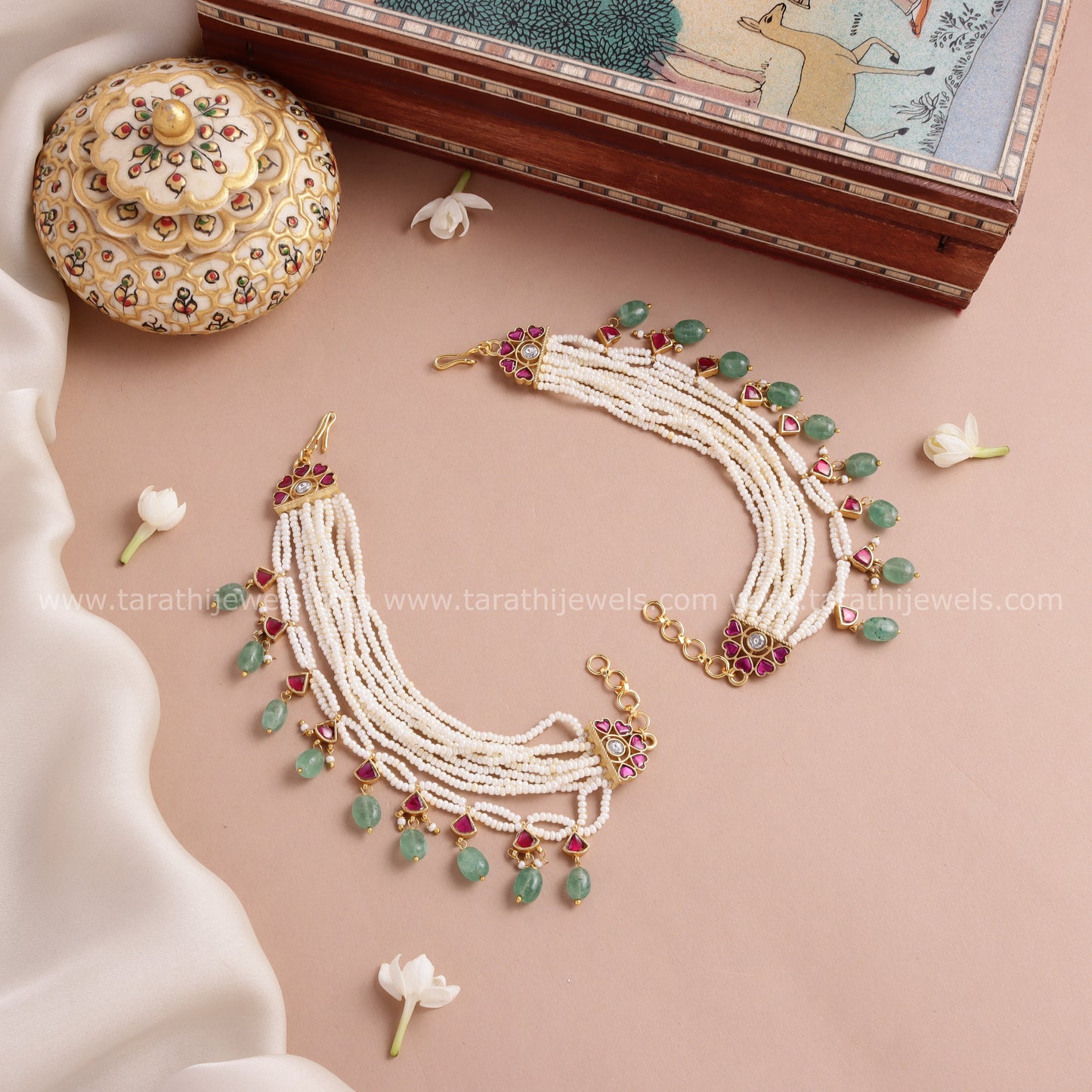 Jadau Earring chain EC160