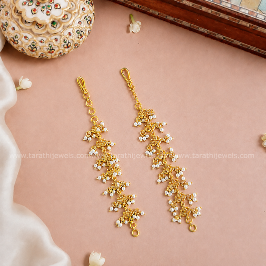 Leaf Design Earring chain EC170