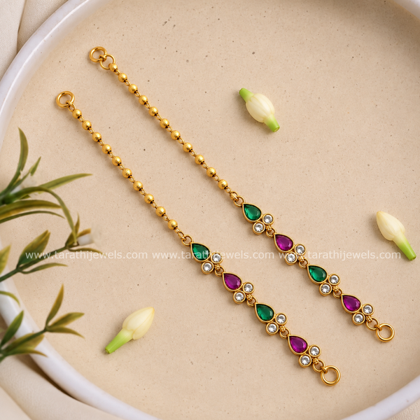 Bridal Earring chain EC202
