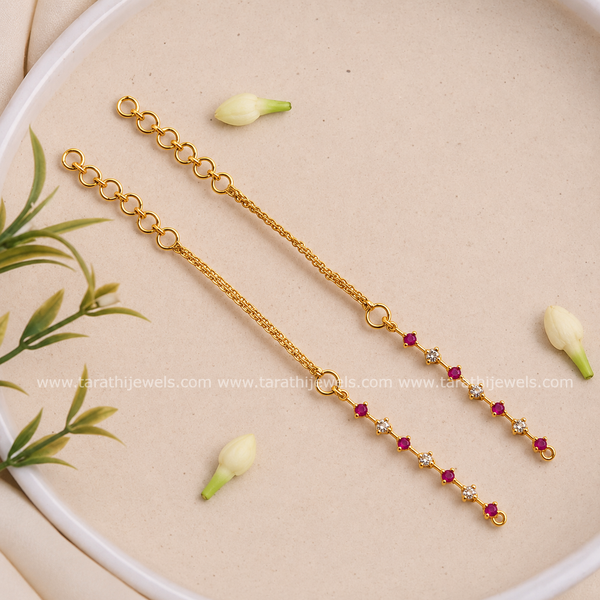 Gold Look Alike Earring Chain EC208