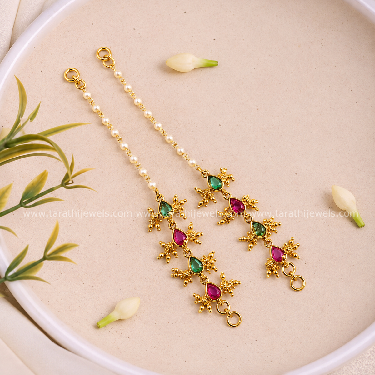 Bridal Earring chain EC210
