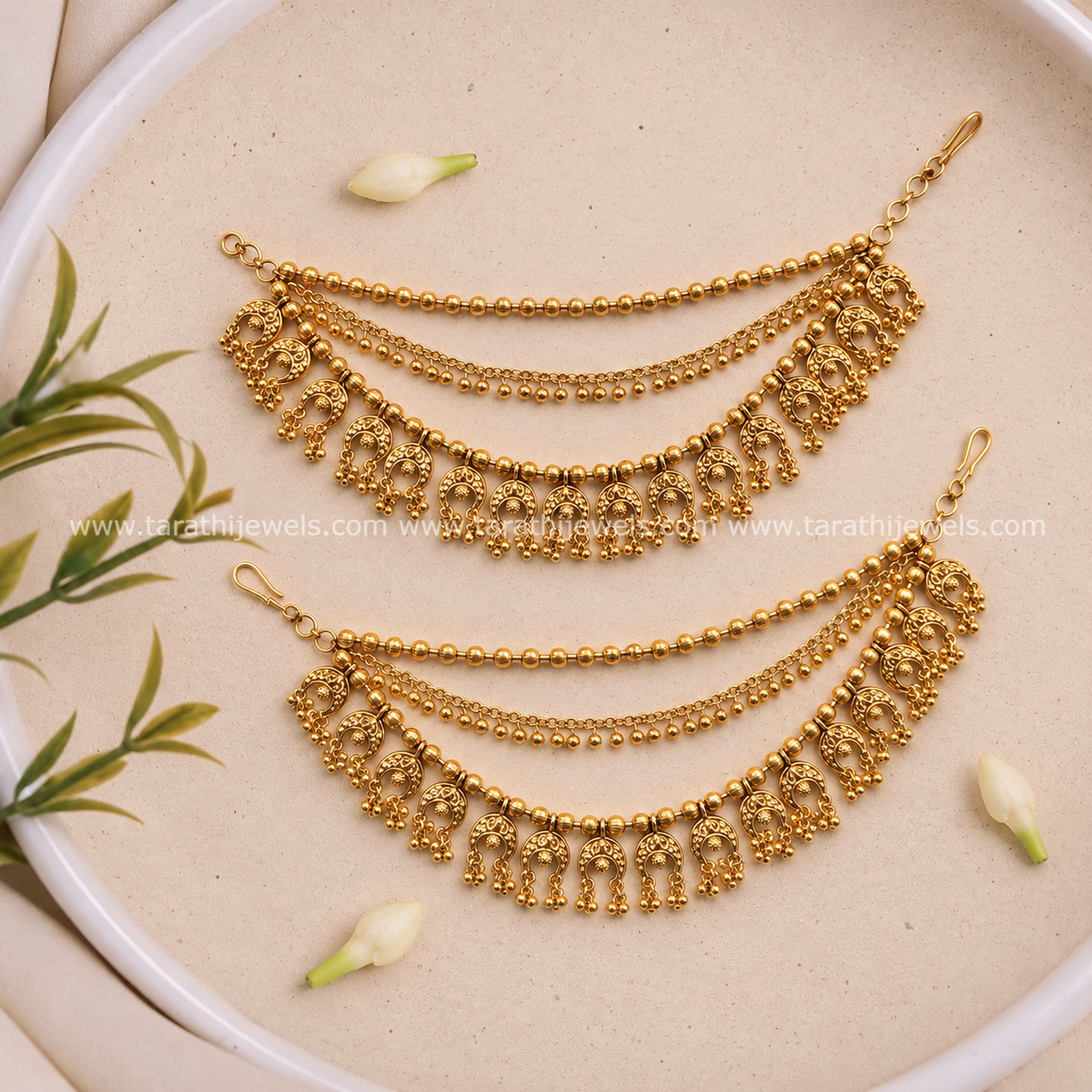 Bridal Earring chain EC214