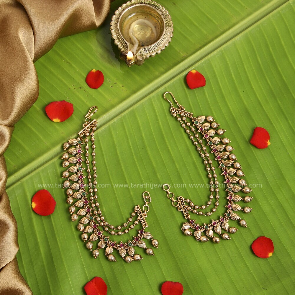 Bridal Earring chain EC58