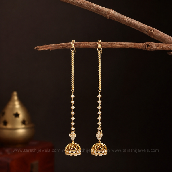 Earring Chain With Jumka ECJ09
