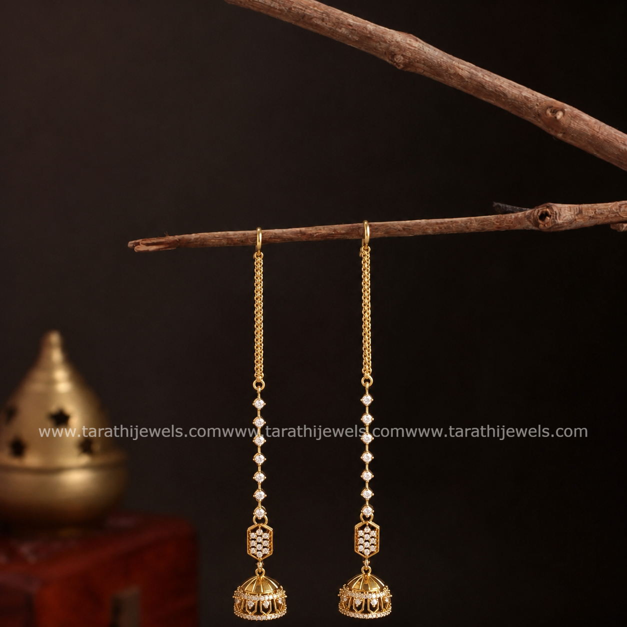 Earring Chain With Jumka ECJ10