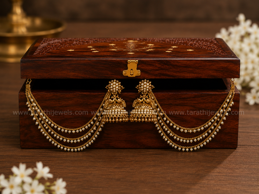 Earring Chain With Jumka ECJ16