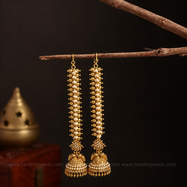 Earring Chain With Jumka ECJ18