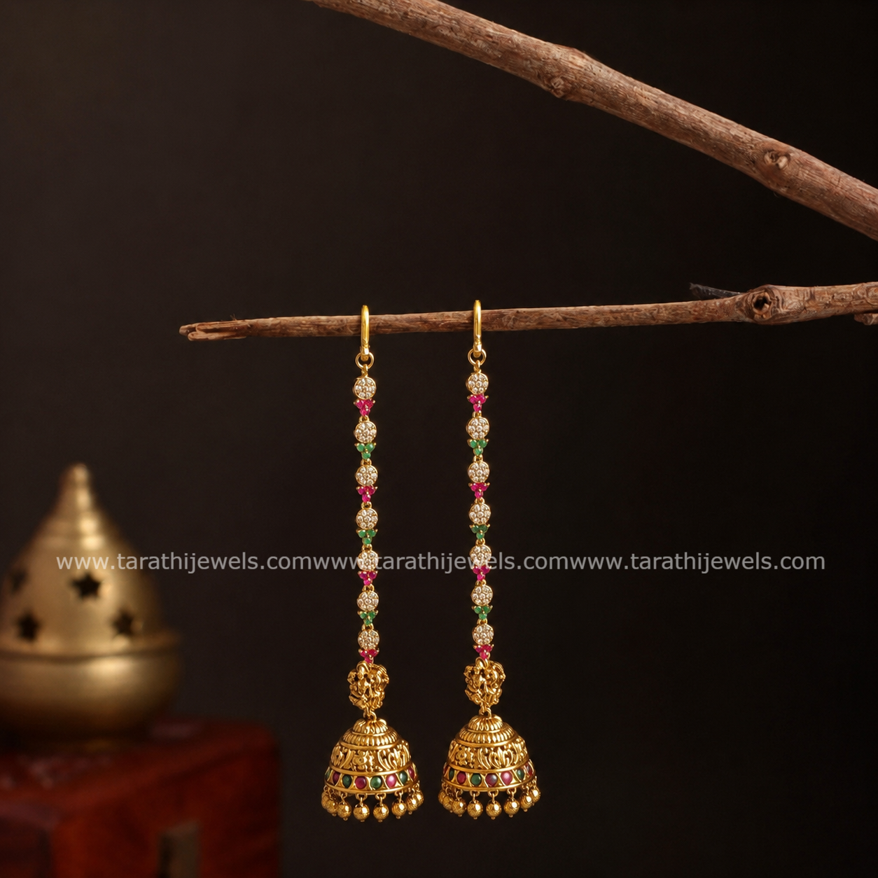 Earring Chain With Jumka ECJ19