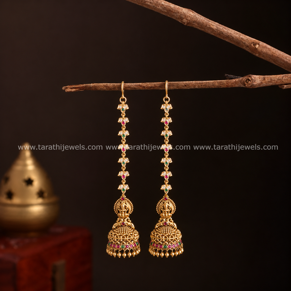 Earring Chain With Jumka ECJ22