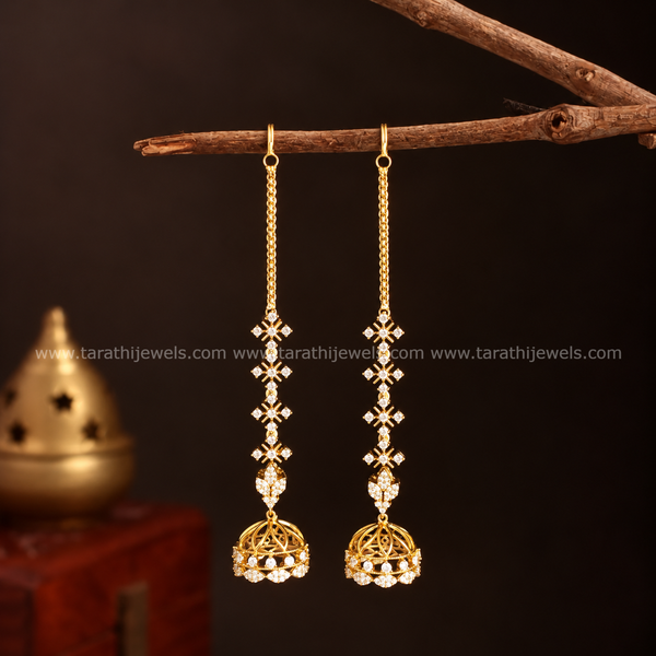 Earring Chain With Jumka ECJ24