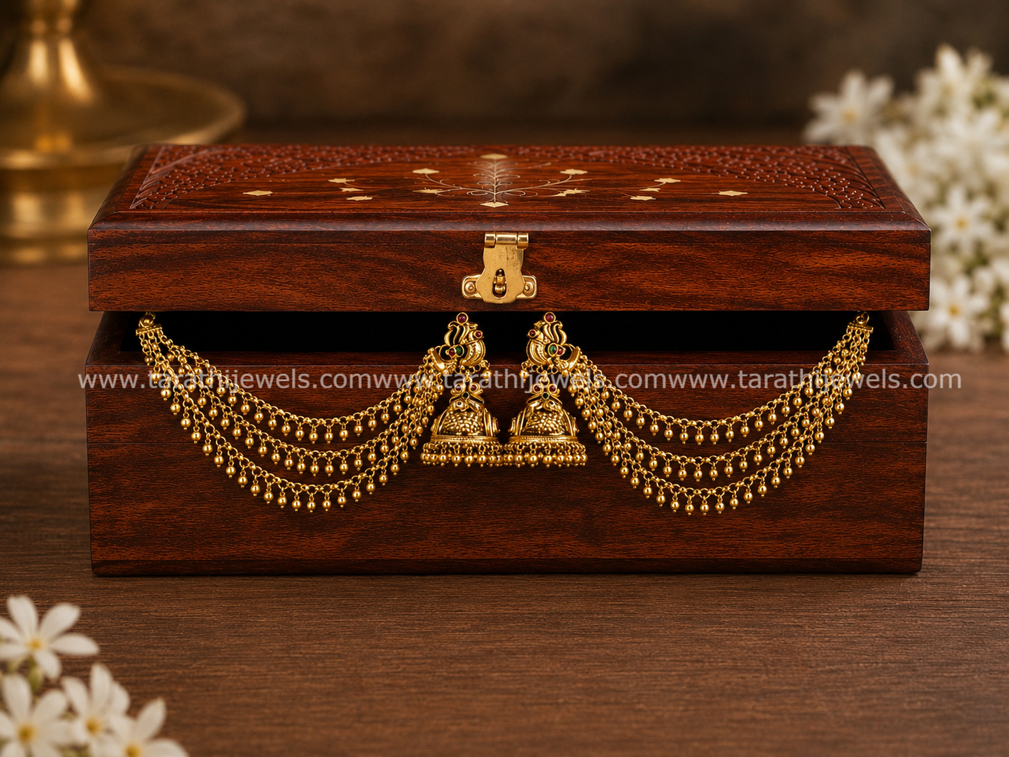 Earring Chain With Jumka ECJ05