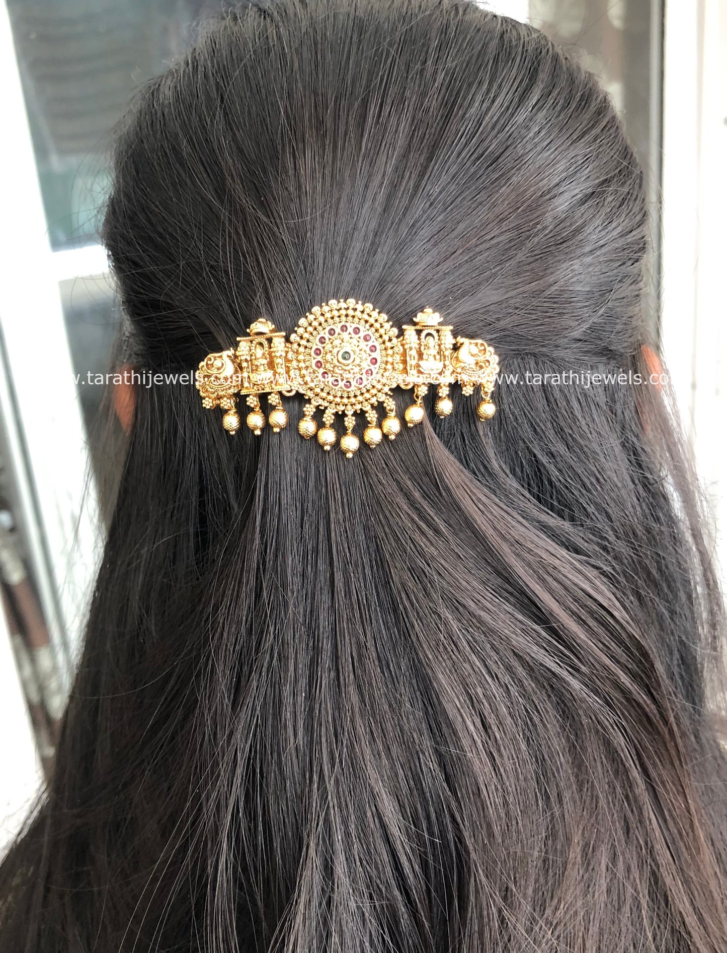 Antique Lakshmi Hair Clip H52