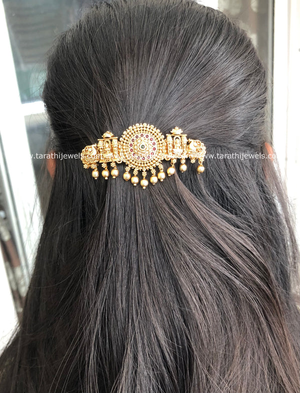 Antique Lakshmi Hair Clip H52