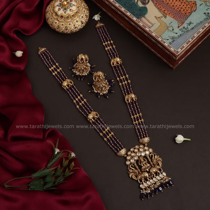 Royal Layered Temple Pendant Haaram HA212