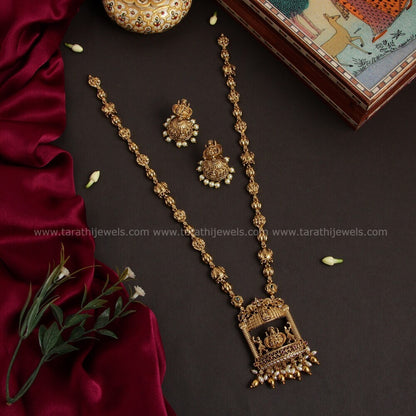 Akalya lakshmi Pendant Haaram HA217