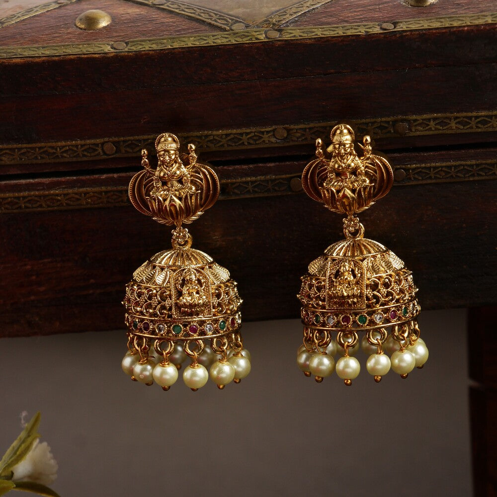 Akalya lakshmi Pendant Haaram HA217