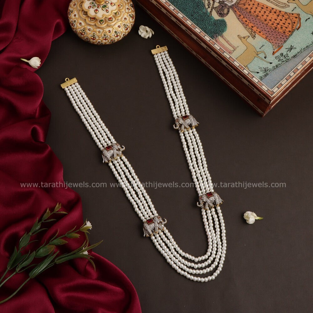 Varsha2 Pearl Long Haaram HA224