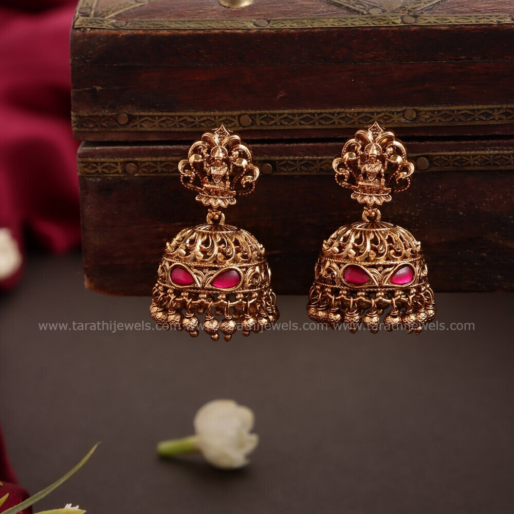 Antique Finish Lakshmi Long Haaram HA232