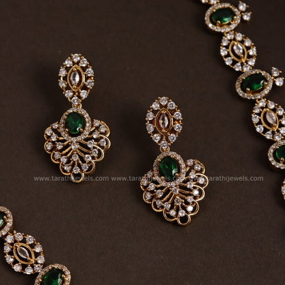 Sahana Green Stone Haaram HA234