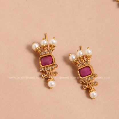 Bridal Pearl Finish Haaram HA251