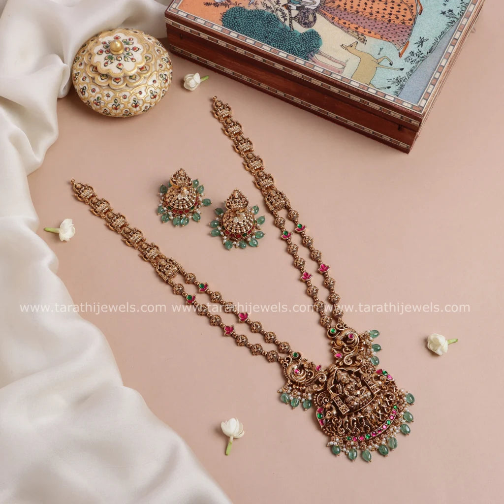 Tarathi Antique Finish Long Haaram HA326