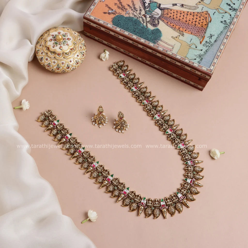 Tarathi Jadau Kundan Haaram HA327