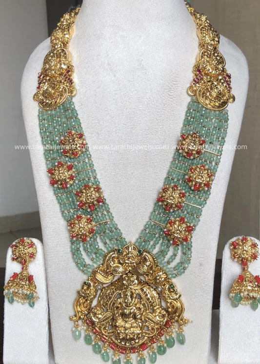 Tarathi  Coral Long Haaram HA337