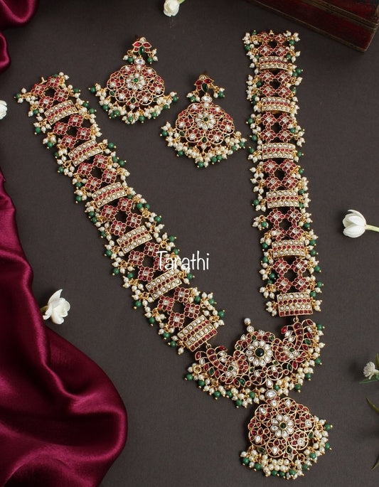 Precious Kemp Stone Traditional Haaram HA399