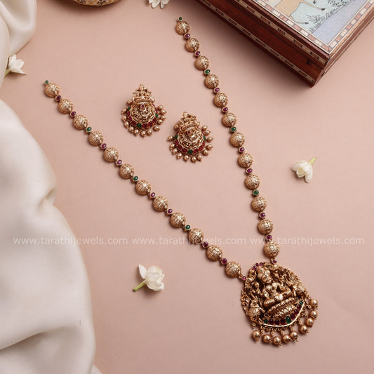 Lakshmi Pendant Traditional Long Haaram  HA407