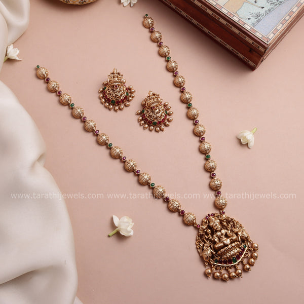 Lakshmi Pendant Traditional Long Haaram  HA407