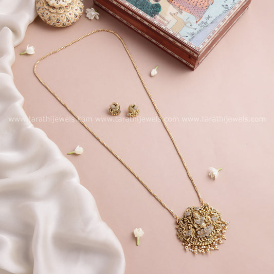 Lakshmi Pendent Long Chain HA421