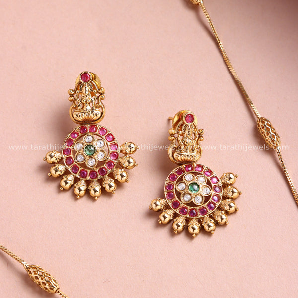 Gold Lakshmi Long Chain HA425