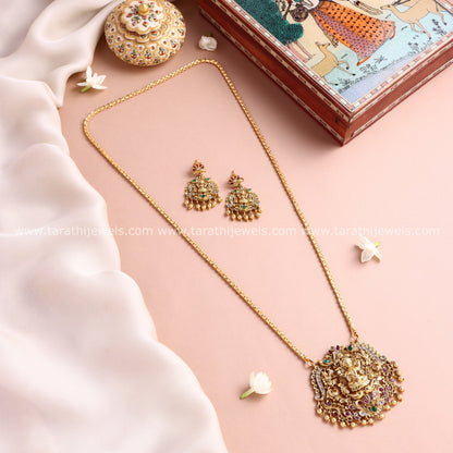 Lakshmi Pendent Long Chain HA426