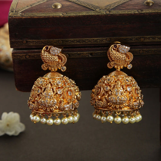 Gold look alike Lakshmi Long Haaram HA440